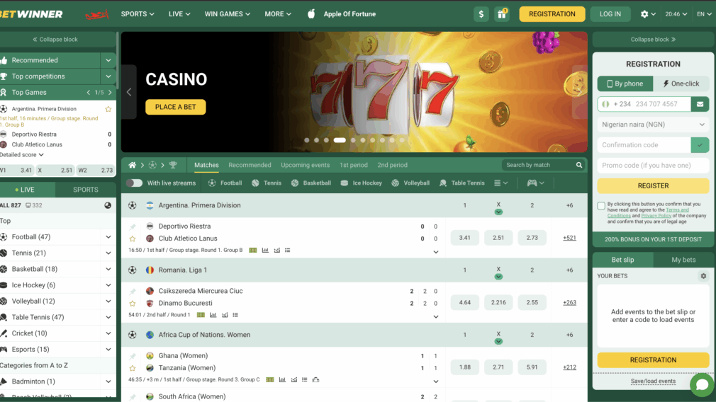Découvrez le monde fascinant de Betwinner